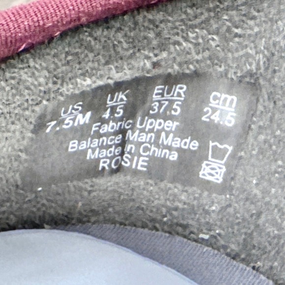 NIB Bzees Rosie 7.5M Comfort Slip On Shoes Flats Loafers Wine - Picture 11 of 12